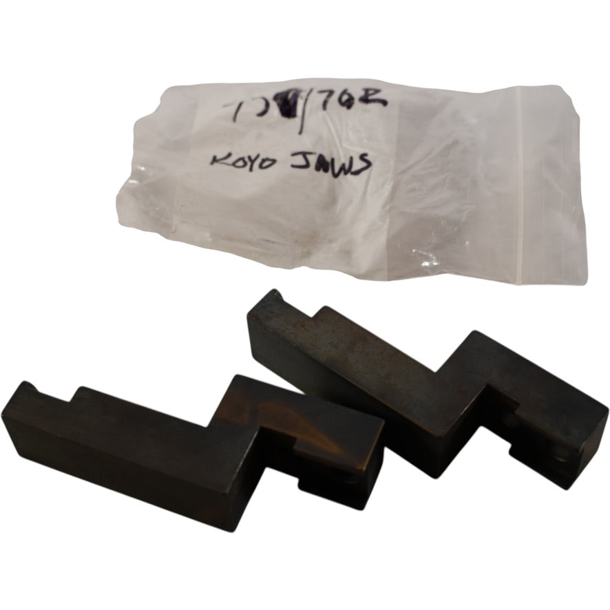 Lot of 2 NEW Koyo 75/76R Chuck Jaws Lathe Accessory
