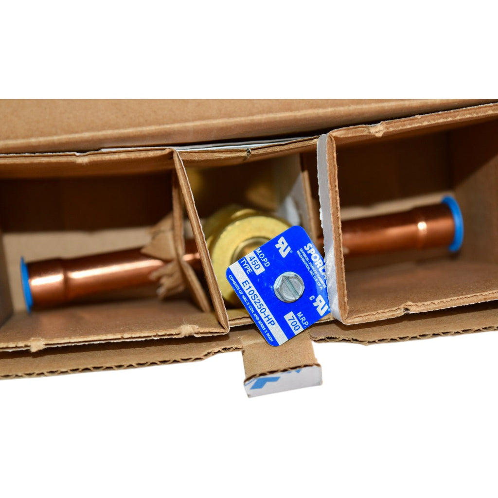 NEW Sporlan E10S250-HP Solenoid Valve 5/8'' ODF Connection