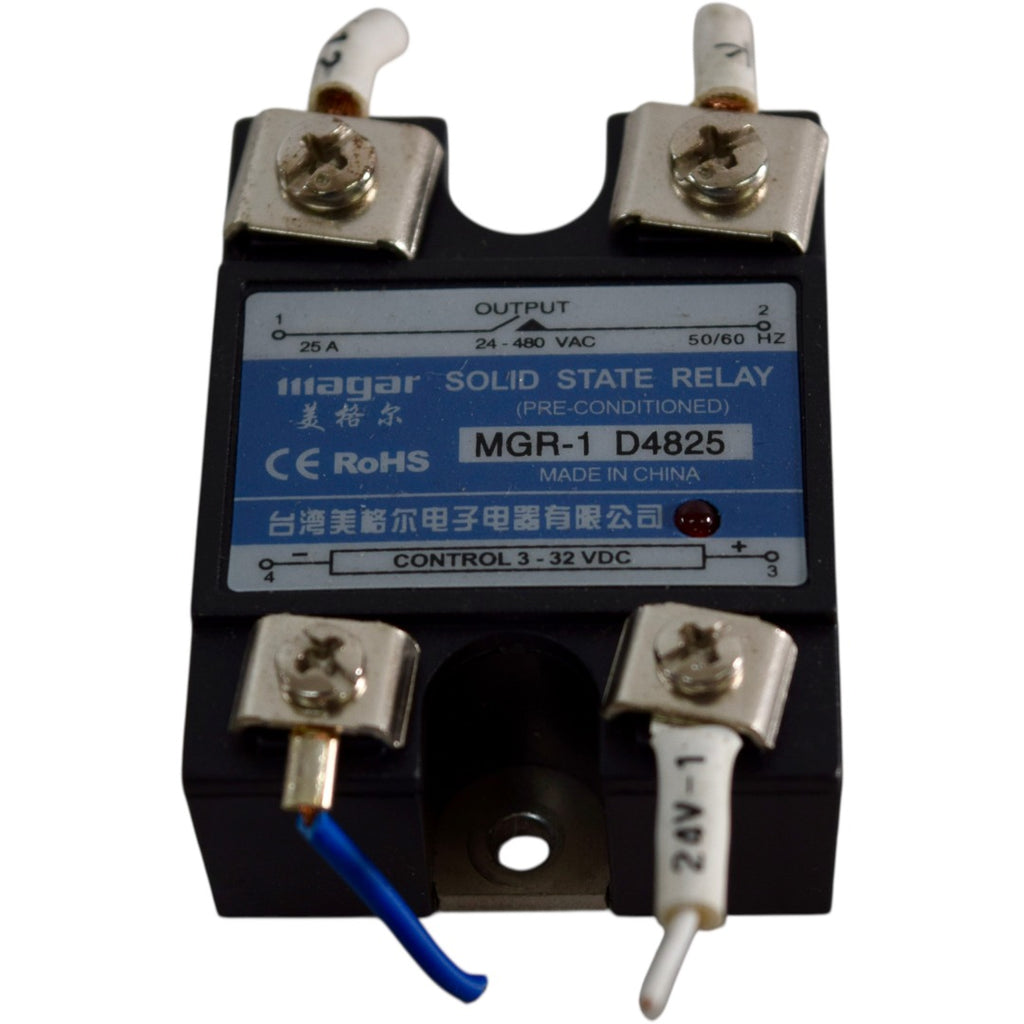 MGR-1 D4825 Solid State Relay SSR 25A DC Control AC Load