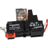 Schneider Electric RXZE2S108M Socket & RXM2AB2BD Relay 24VDC 12A 2C/O