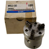 NEW SMC MHSL3-25D 3-Finger Long Stroke Air Gripper | 25mm Bore | Pneumatic