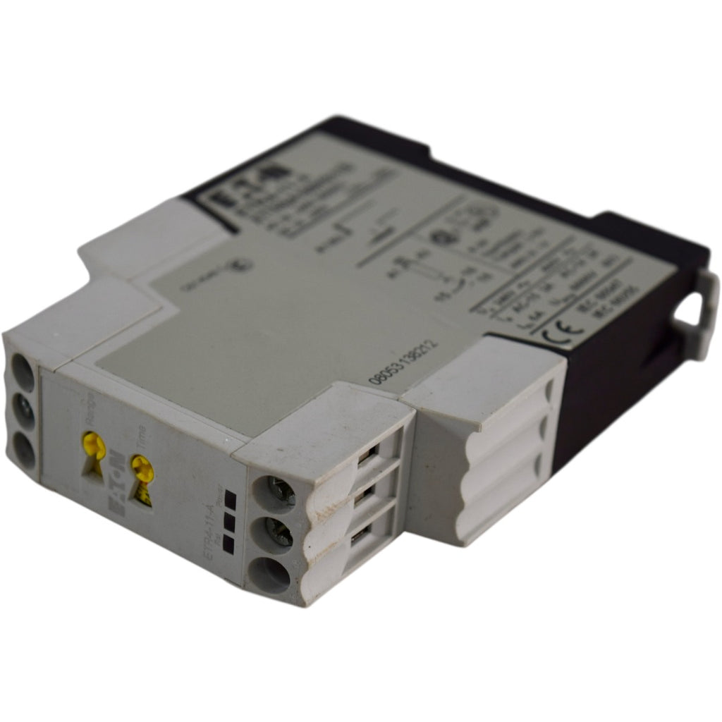 Eaton ETR4-11-A Electronic Timing Relay 24-240V AC/DC On-Delayed XTTR6A100HS11B