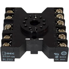 IDEC SR3P-06 Relay Socket 11 Pin 10A 300V DIN Rail Mount