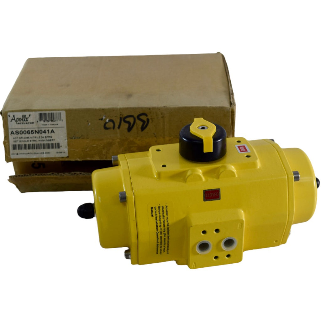 NEW Apollo AS0065N041A Rack & Pinion Actuator Spring Return Nitrile Seals