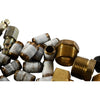 Mixed Lot of Pneumatic Barb Threaded Fittings