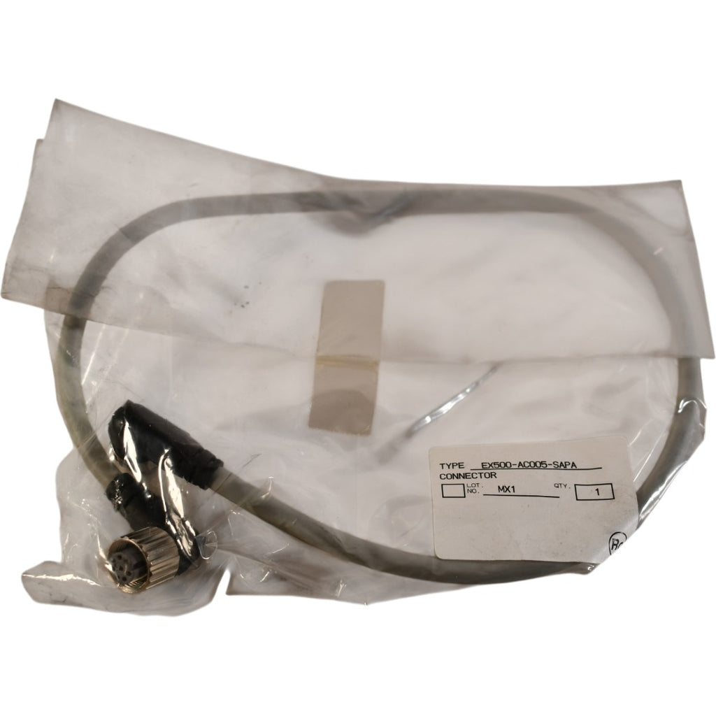 NEW SMC EX500-AC005-SAPA M12 Interconnect Cable 0.5m EX500 Series