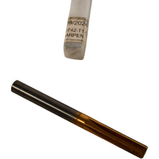 Reed Tool & Die ME-P0742-T1-02 Carbide Reamer Cutter 0.320'' Dia x 3-1/4'' OAL