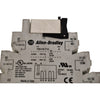 Allen Bradley 700-HLT12 Terminal Block with 700-TBR224 Relay 24VDC DPDT 10A