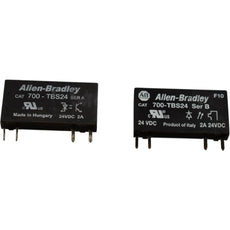Lot of 2 NEW Allen Bradley 700-TBS24 Series B Solid State Relays 24VDC 2A