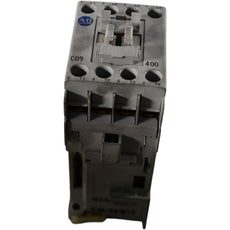 Allen-Bradley 100-C09DJ400 Ser. A IEC Contactor 9A 24VDC 4P NO Aux