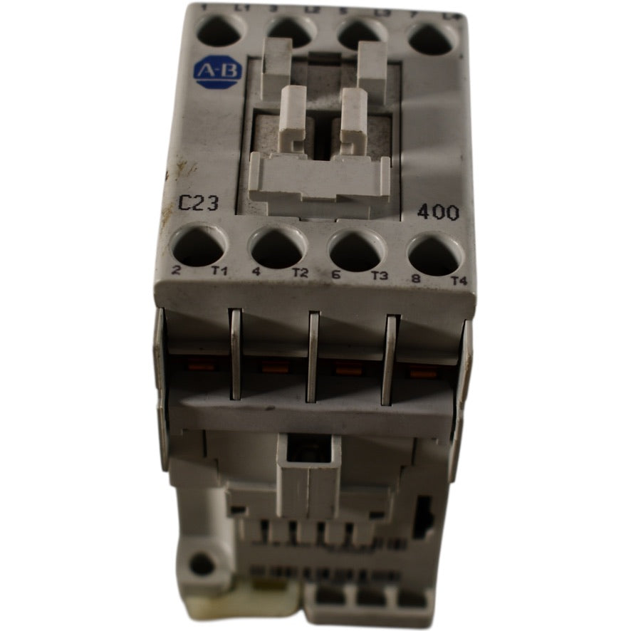 Allen-Bradley 100-C23*400 Ser. C Contactor 23A 120V Coil 4P NO Aux