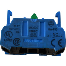 Idec HW-F10 Contact Block 1NO Push Button Switch 600V 10A Standard Duty