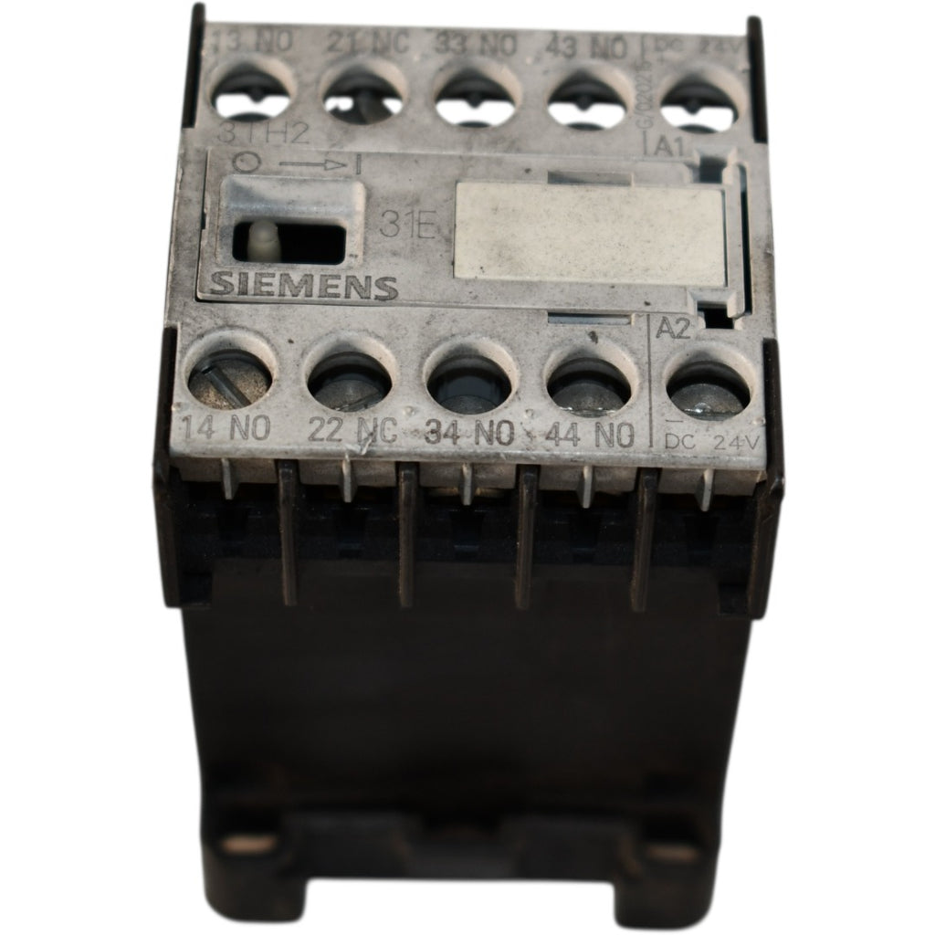 Siemens 3TH2031-0BB4 Contactor Relay 24V 10A 3NO 1NC 4-Pole 31E