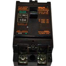 Fuji Electric EA32 Circuit Breaker 10A 2 Pole 220V AC 50/60Hz Industrial