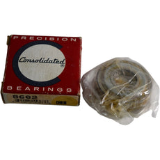 NEW Consolidated 8602 Deep Groove Ball Bearing 15x42x15mm Single Sealed