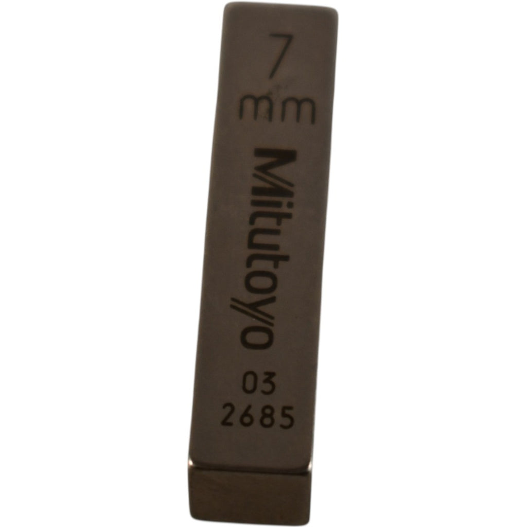 Mitutoyo 032685 7mm Rectangular Inspection Gage Block