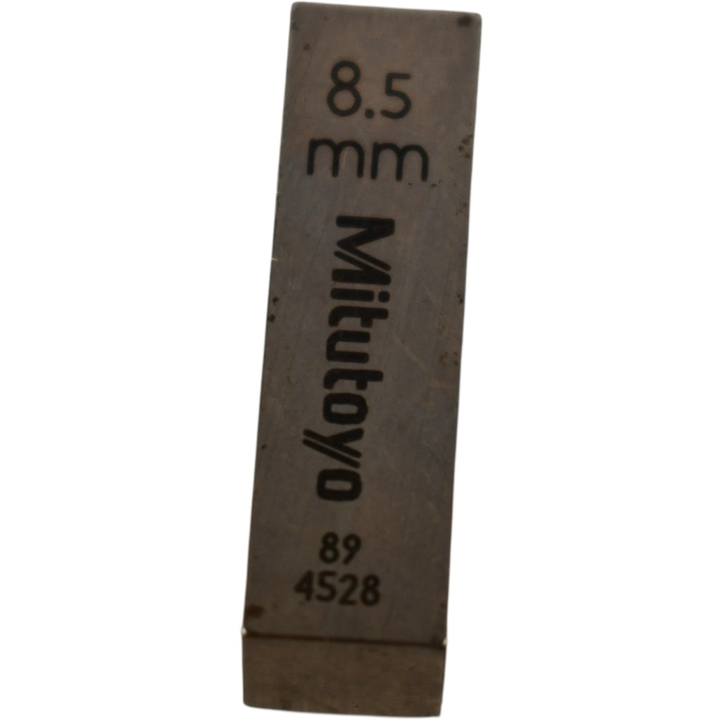 Mitutoyo 894528 8.5mm Rectangular Inspection Gage Block