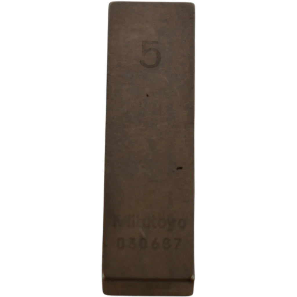 Mitutoyo 830687 5 Rectangular Inspection Gage Block