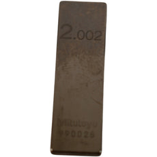 Mitutoyo 990028 2.002 Rectangular Inspection Gage Block