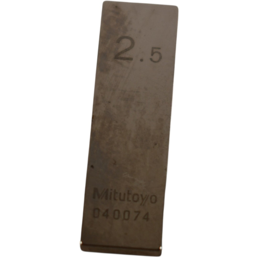 Mitutoyo 040074 2.5 Rectangular Inspection Gage Block