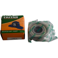 NEW TRITAN CSB202-10 Insert Ball Bearing 5/8'' Bore 40mm OD Set Screw Sealed
