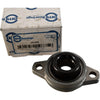 NEW AMI UFL005 Two-Bolt Flange Insert Unit 25 mm Bore Eccentric Collar Lock