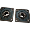 Lot of 2 AMI F206 4-Bolt Flange Unit with UC206-19 Insert ? 1 3/16? Bore