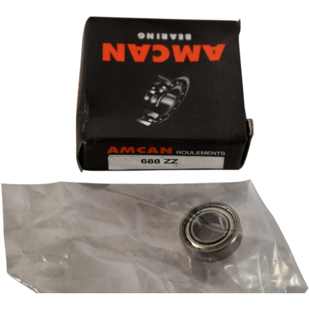 NEW Amcan 688-ZZ Deep Groove Ball Bearing 8x16x5mm Metal Shielded