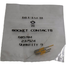 PACK OF 9 NEW Deutsch Autosport 605704 ASDD Socket Contact