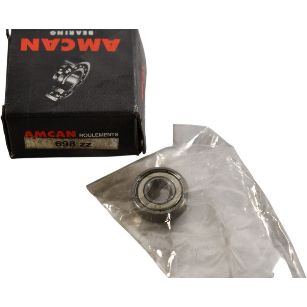 NEW AMCAN 698-ZZ Deep Groove Ball Bearing 8x19x6mm Double Metal Shielded