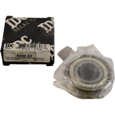 NEW IDC 6203-ZZ Deep Groove Ball Bearing 17x40x12mm Double Shielded