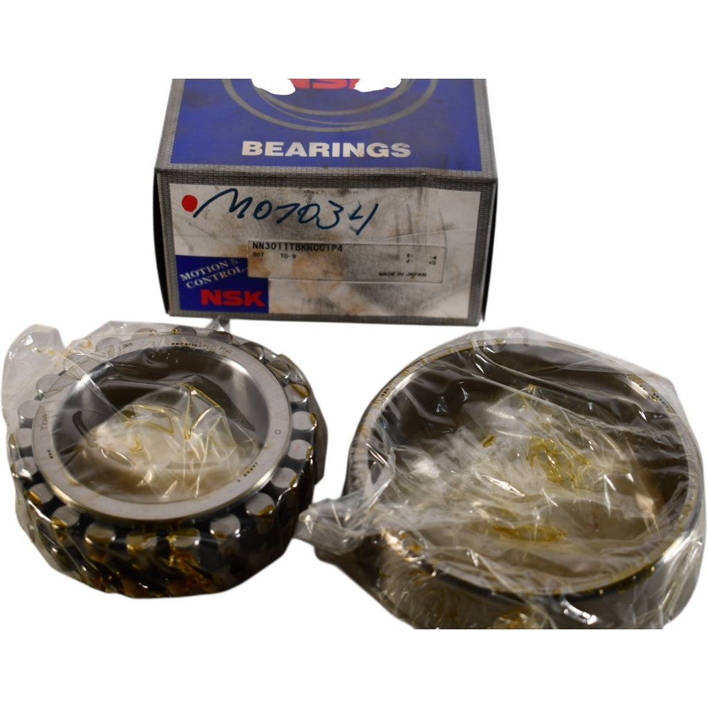 NEW NSK NN3011TBKrcc1p4 Super Precision Cylindrical Bearing Tapered Bore P4