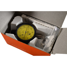 Mitutoyo 1044SB-01 Dial Indicator 5mm x 0.01mm Flat Back w/ Engravings