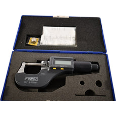 Fowler IP54 0-1''/25mm Electronic Outside Micrometer w/ Engravings