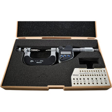 Mitutoyo 324-351-10 Digital Gear Tooth Micrometer 0-1''/25mm IP65 w/ Engravings
