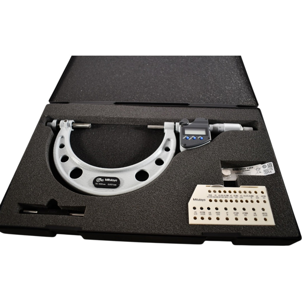 Mitutoyo 324-254-30 Digital Gear Tooth Micrometer 75-100mm IP65
