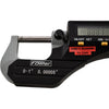Fowler 0-1''/25mm Electronic Micrometer 0.00005'' Resolution w/ Engravings