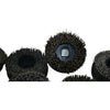 Lot of 9 Nylon Wire Brush Made in Mexico 3500 RPM 4'' OD