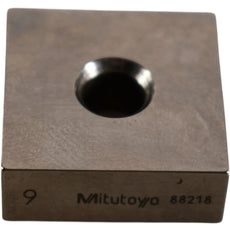 Mitutoyo 88218 9mm Square Steel Gage Block Inspection Standard