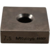 Mitutoyo 88009 7.5mm Square Steel Gage Block Inspection Standard