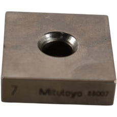 Mitutoyo 88007 7mm Square Steel Gage Block Inspection Standard