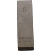 Mitutoyo 010869 5mm Rectangular Steel Gage Block Inspection Standard