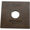 Mitutoyo 88171 1.28mm Square Steel Gage Block Inspection Standard