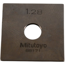 Mitutoyo 88171 1.28mm Square Steel Gage Block Inspection Standard