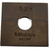 Mitutoyo 88158 1.27mm Square Steel Gage Block Inspection Standard