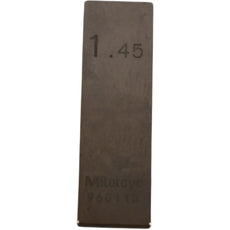 Mitutoyo 960118 1.45mm Rectangular Steel Gage Block Inspection Standard