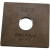 Mitutoyo 88150 1.23mm Square Steel Gage Block Inspection Standard