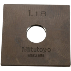 Mitutoyo 832888 1.18mm Square Steel Gage Block Inspection Standard