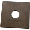 Mitutoyo 87115 1.17mm Square Steel Gage Block Inspection Standard
