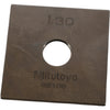 Mitutoyo 88108 1.30mm Square Steel Gage Block Inspection Standard